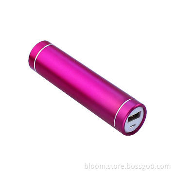 Tube Power Bank 2,200mAh/2,600mAh, Universal Type, Accept OEM